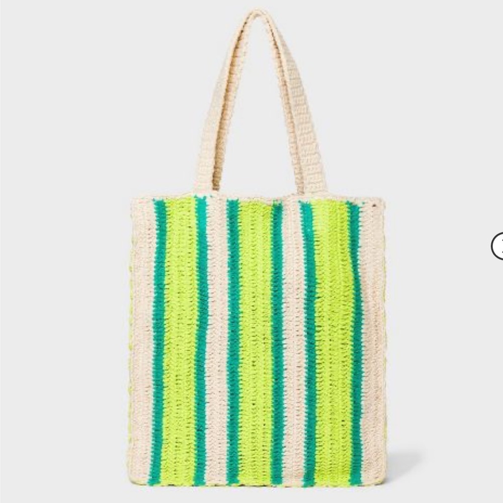 NWOT Crochet Tote Handbag TARGET